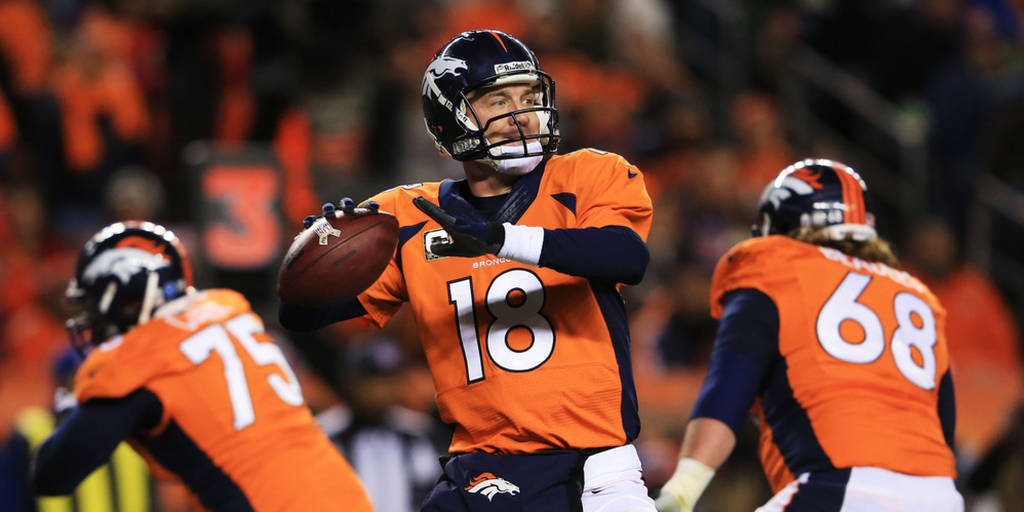 Peyton Manning es el líder de la NFL con 17 intercepciones sufridas. Manning, fuera al menos 2 juegos