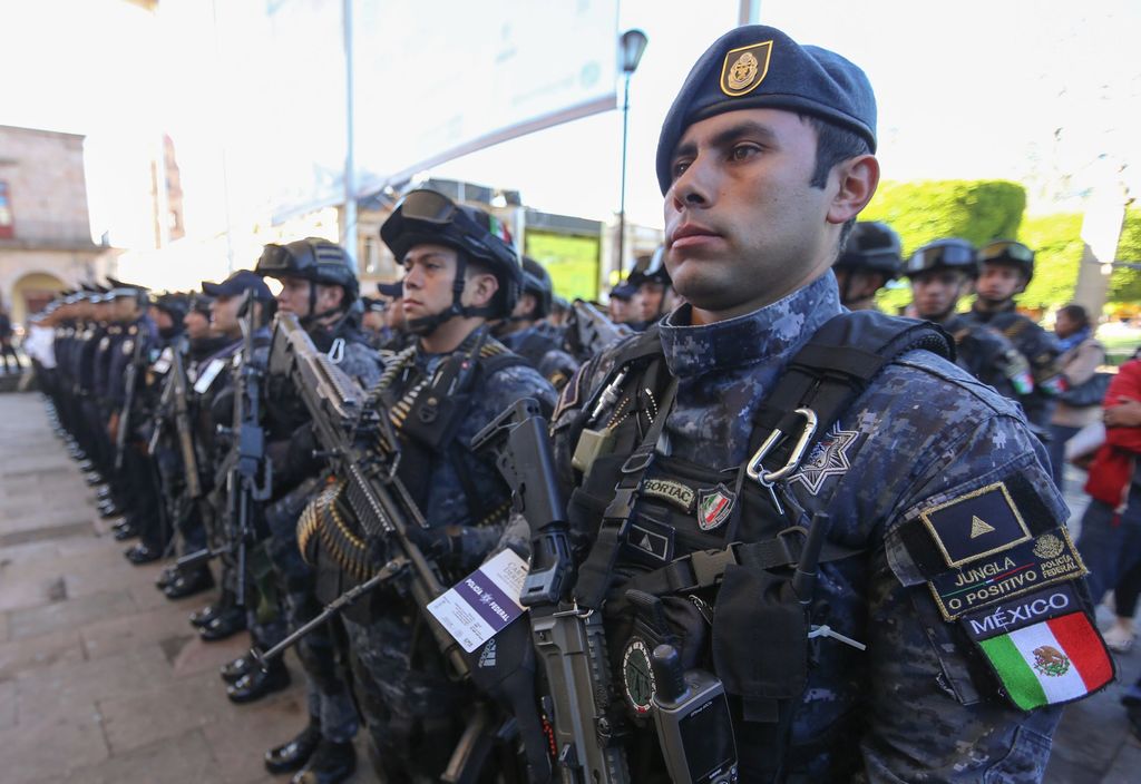 Los policías se incorporan al Servicio de Protección Federal con nuevas atribuciones y responsabilidades policiales. (ARCHIVO)