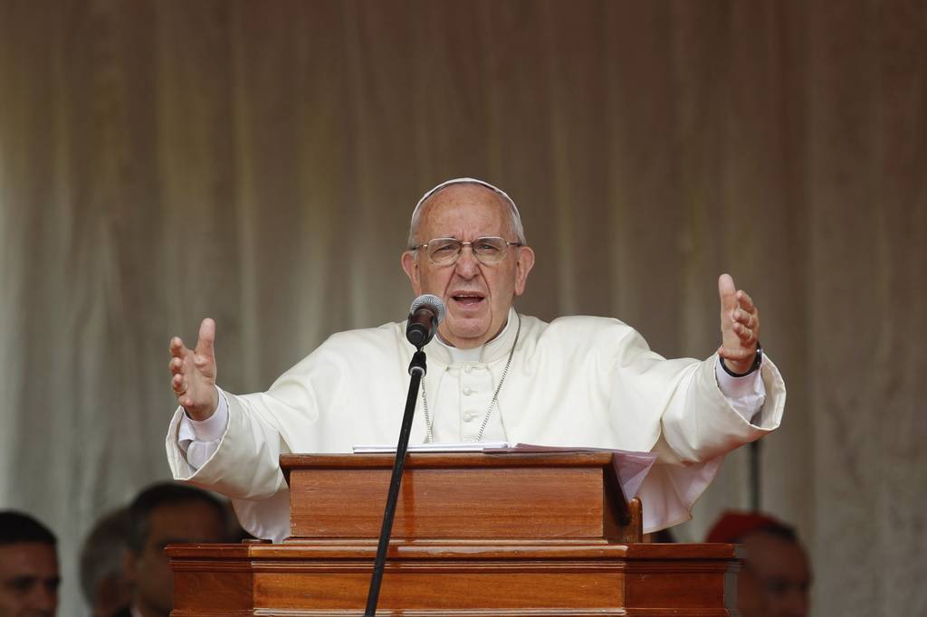 Mensaje. El papa Francisco señaló a la corrupción como un problema social derivado en gran parte del desempleo en los jóvenes. (ARCHIVO)