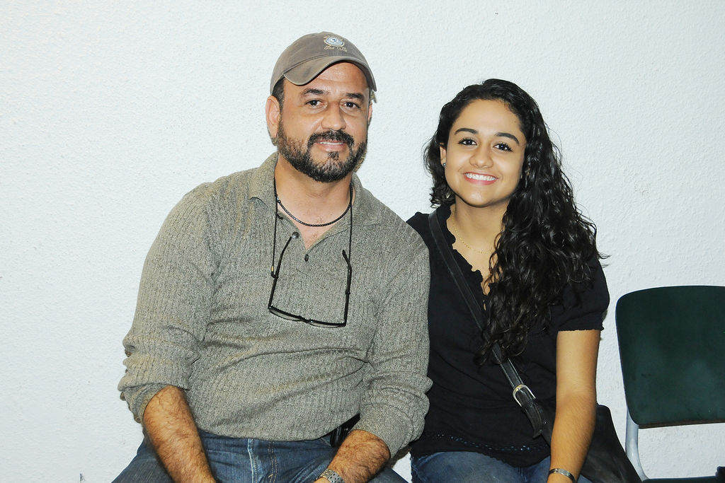 Jorge Aparicio y Fernanda Aparacio.