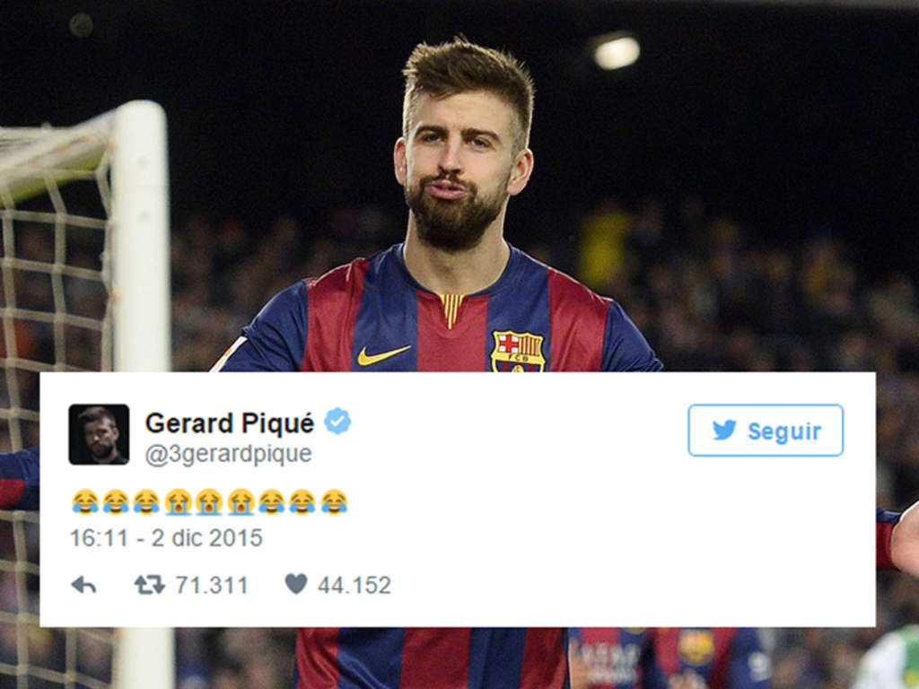 El central del Barcelona emitió un tuit justo en el momento en que se conoció la noticia de Cheryshev; no podía ser alineado en Copa.