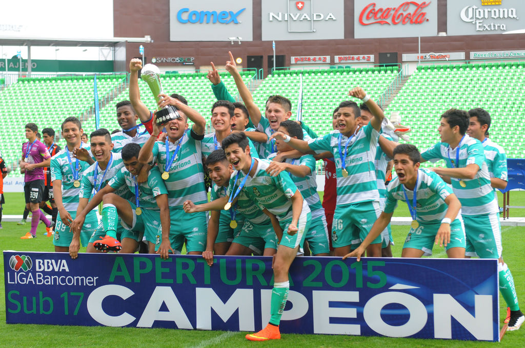 Santos Laguna es campeón de la Liga MX en la  Sub 17