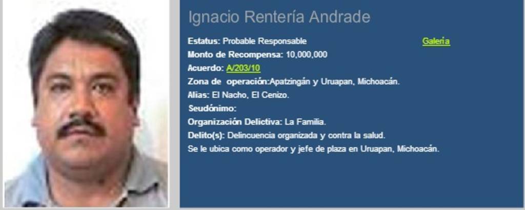 Responsables. Según las autoridades, el asesinato fue un tema de traición, porque 'El Tísico' fue invitado por Ignacio Rentería.