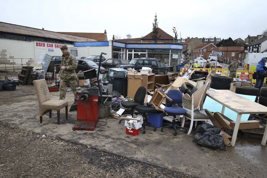 Amenaza con causar más problemas a las zonas británicas afectadas por las inundaciones. (EFE)