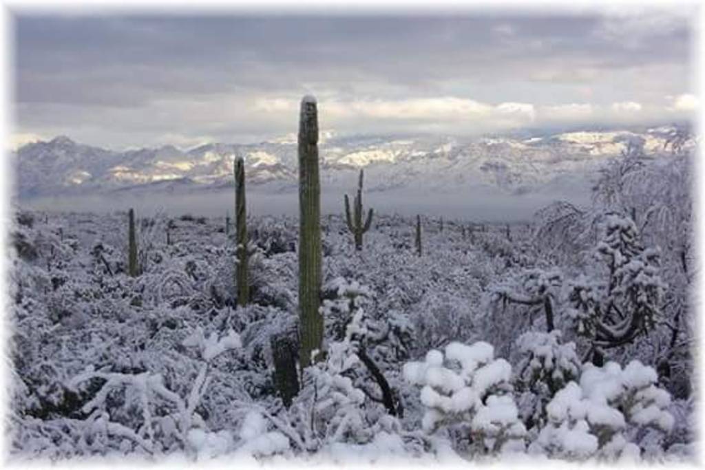 Bajas temperaturas. En Sonora se mantienen las probabilidades de nevadas.