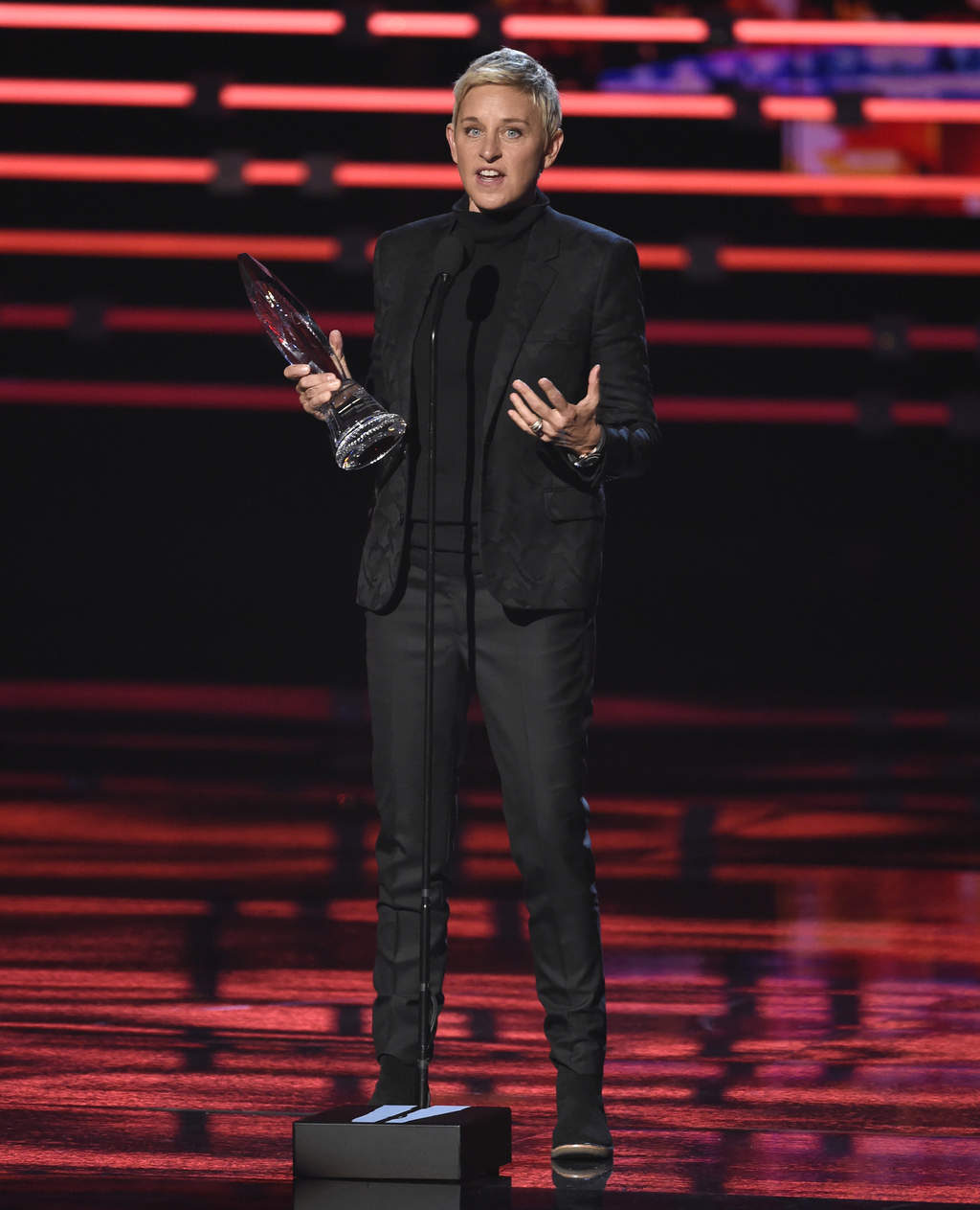 Premio Humanitario. Ellen DeGeneres. (AP) 