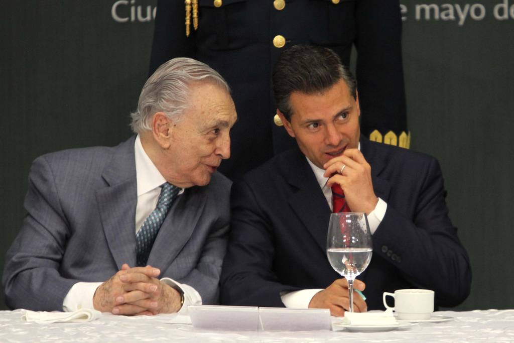 Cercano. Gamboa Pascoe dio su apoyo a Peña Nieto.