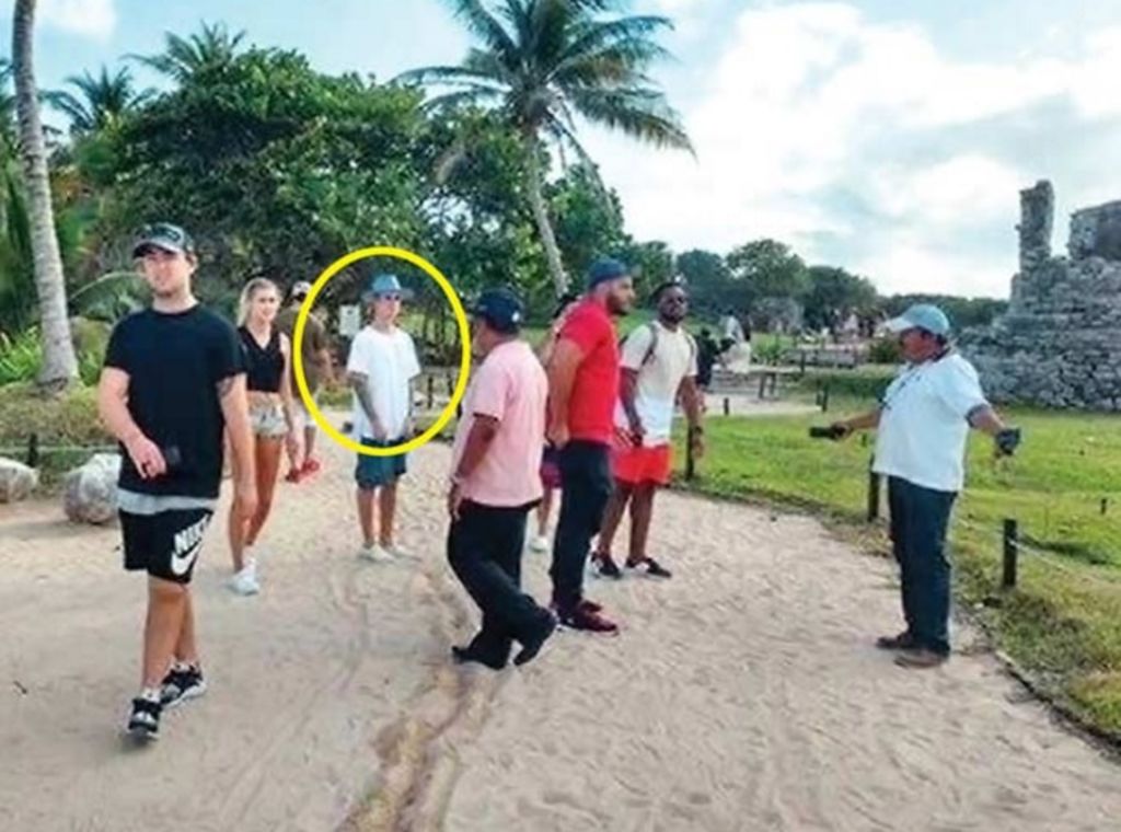 Personal de la zona arqueológica de Tulum, solicitó la salida del cantante canadiense por una serie de incidentes. (TWITTER)