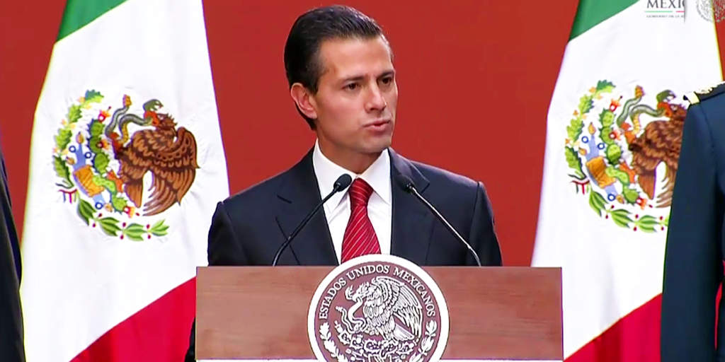 El presidente Peña Nieto informó de la recaptura. (TWITTER)
