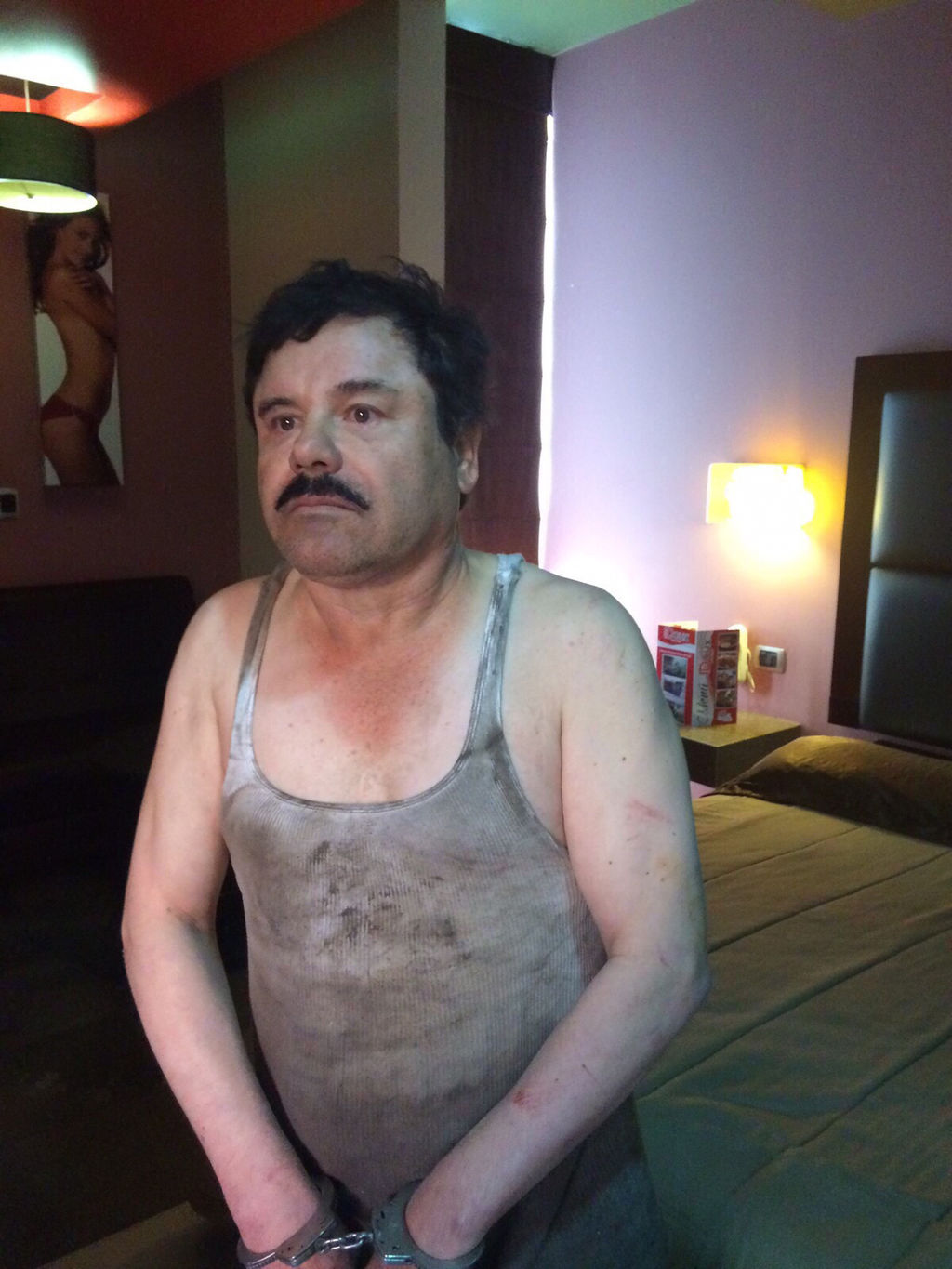 Joaquín 'El Chapo' Guzmán fue capturado hoy en Sinaloa. (EFE)