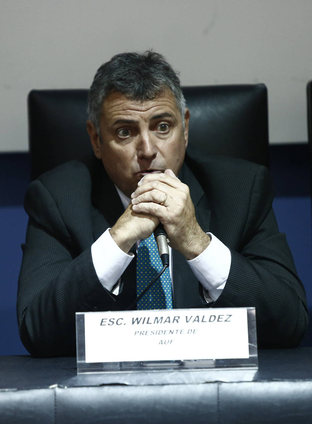 El dirigente uruguayo Wilmar Valdez buscará quedarse con la presidencia de la Confederación Sudamericana de futbol. (EFE)