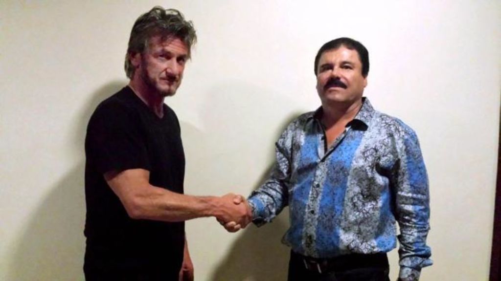 El actor se reunió con 'El Chapo' Guzmán el pasado mes de octubre. (ESPECIAL) 