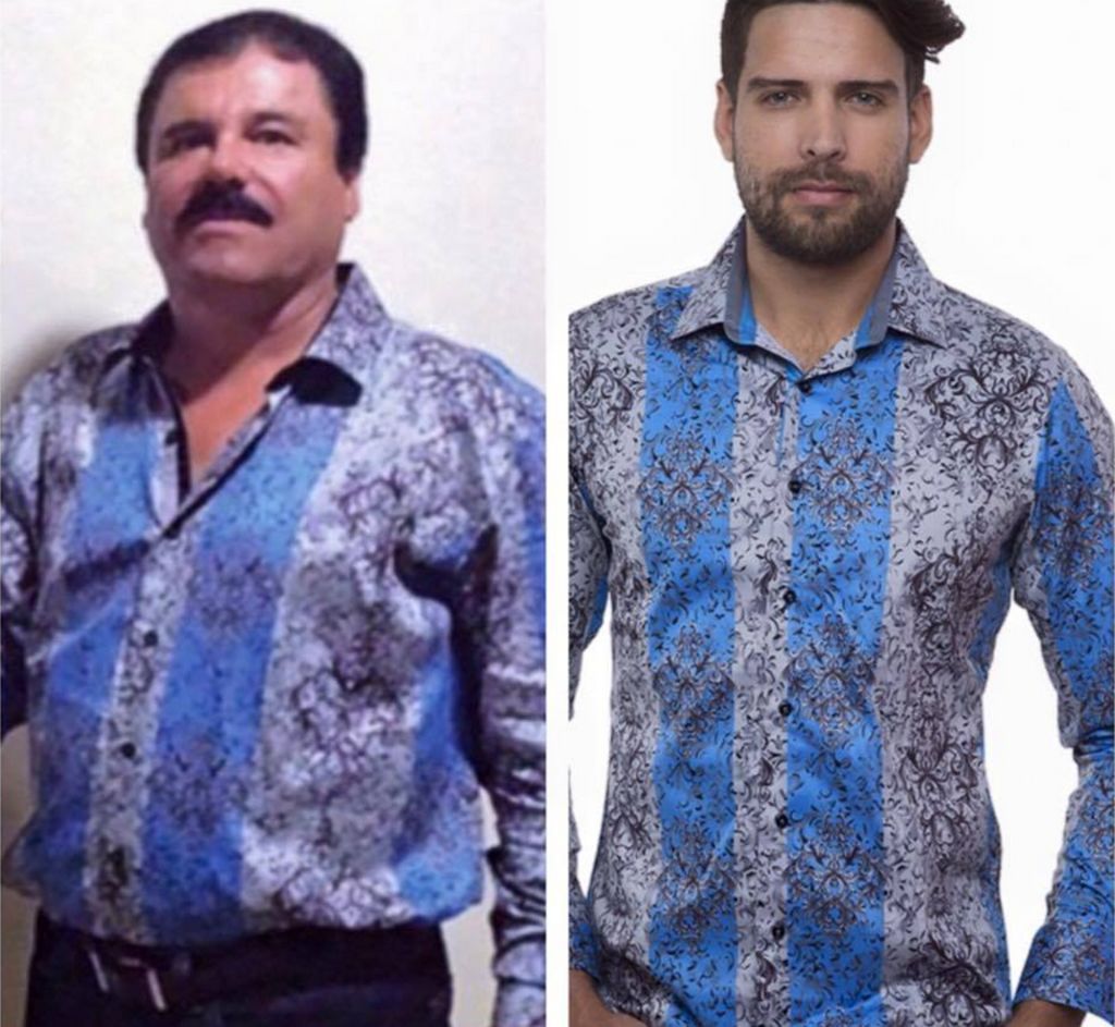 Venden camisas como las que usó 'El Chapo'