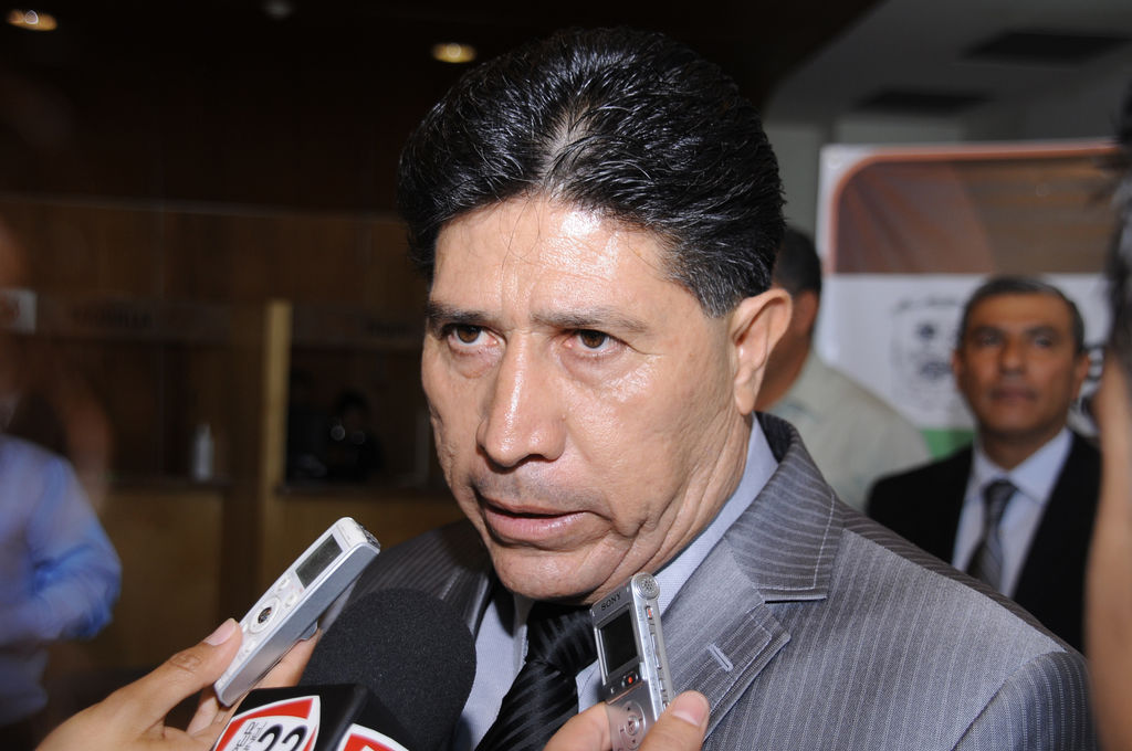 Javier Cordero Salazar, secretario general de la Sección 35 del SNTE. (ARCHIVO)