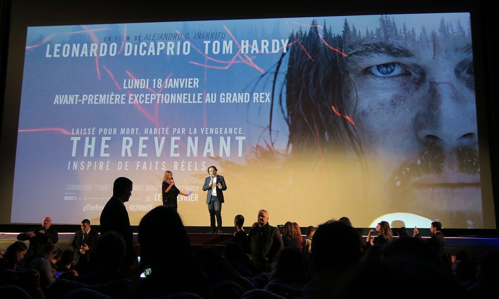 “Es un privilegio presentar una película en París”, dijo al público que llenó la sala para ver el primer pase del filme. (NOTIMEX)
