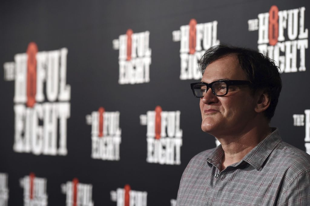 Tarantino asistió el miércoles al estreno en Auckland de Los odiosos ocho. (EFE)