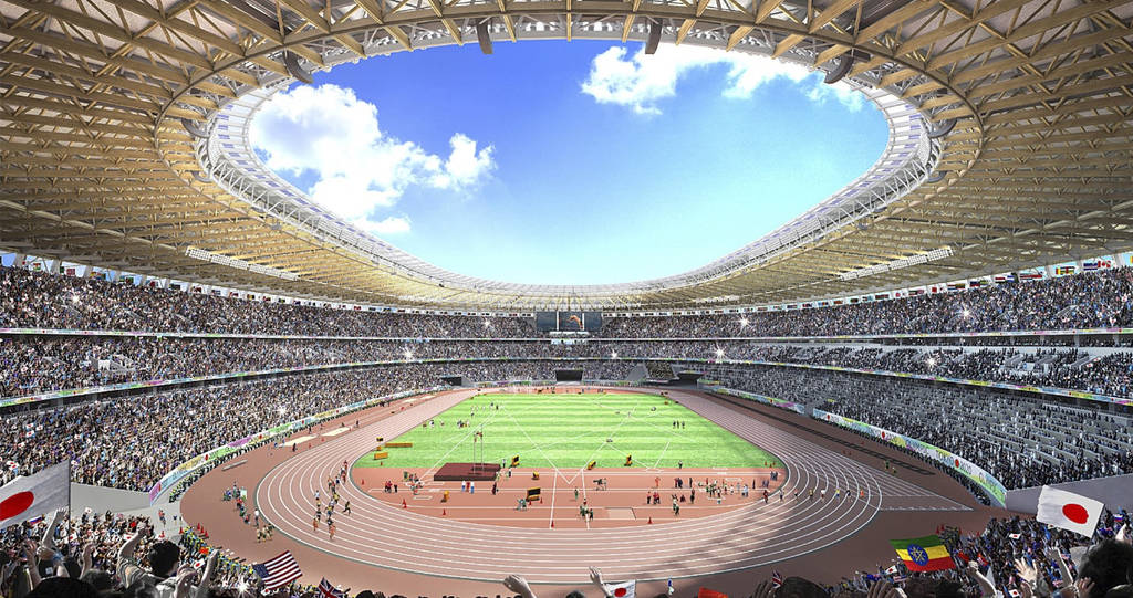 El estadio para los Juegos Olímpicos de Tokio 2020 quedará listo dos meses antes de lo previsto mencionó el COI. (AP)