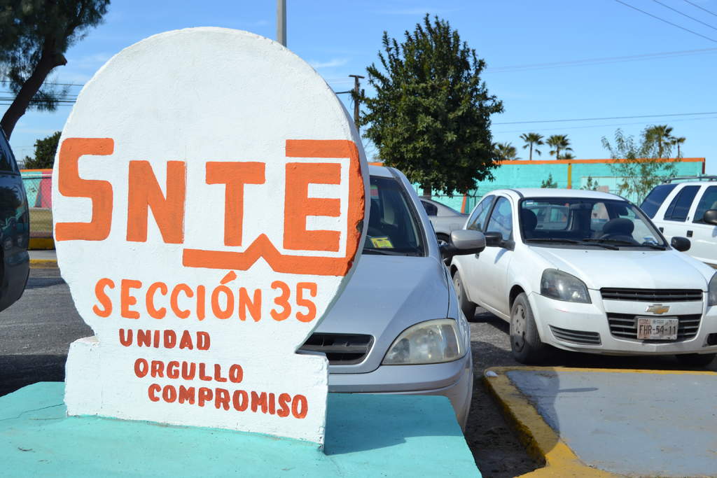 La Sección 35 del SNTE contaba con 94 comisionados de La Laguna de Coahuila y 40 de La Laguna de Durango, debido a que la organización sindical abarca los dos estados. (ARCHIVO)
