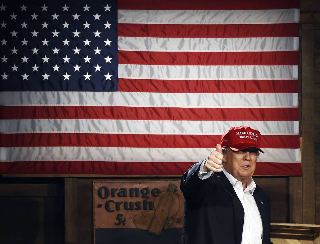 Plan. Donald Trump se alista para las primarias en Estados Unidos que inician la próxima semana.