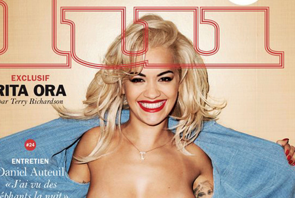 Rita Ora lució su figura como nunca antes lo había hecho. (ESPECIAL)
