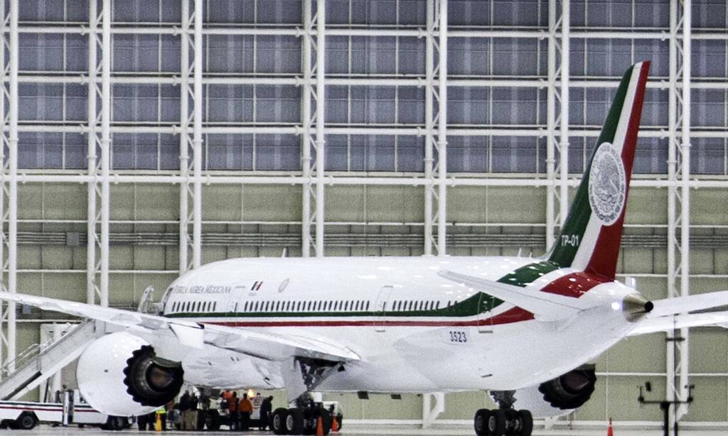 Entregado. El nuevo avión presidencial José María Morelos y Pavón, arribó ayer en la madrugada a la Ciudad de México.