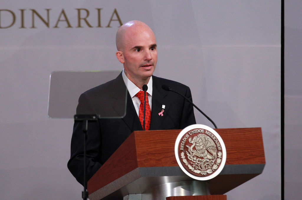 José Antonio González Anaya dejaría la dirección del IMSS para ocupar la de Pemex. (ARCHIVO) 