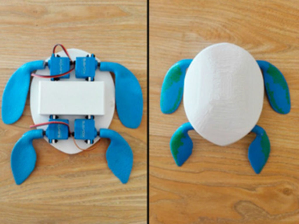 El robot se diseñó para ayudar a los biólogos marinos e investigadores oceanográficos a recolectar datos de parámetros específicos, además, las piezas que componen el prototipo se diseñaron y fabricaron con una impresora tridimensional. (INTERNET)