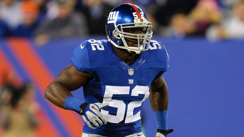 Jon Beason, linebacker de los Gigantes de Nueva York, anunció su retiro de la NFL tras sólo jugar 5 partidos esta temporada. (AP)