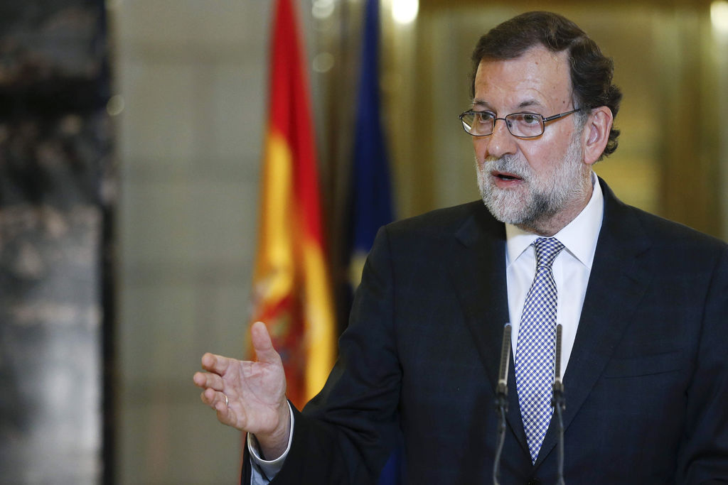 Rajoy presentó este jueves su propuesta dirigida a Ciudadanos y el PSOE, y que defiende que una alianza con ellos sería la mejor opción de gobierno. (EFE)