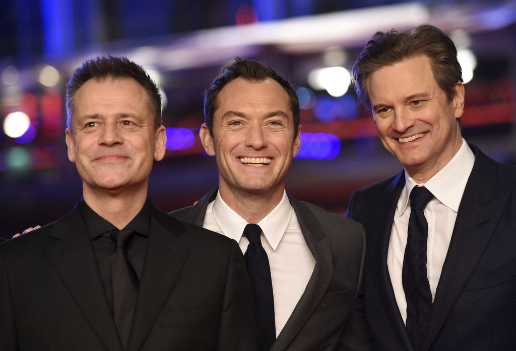 Jude Law y Colin Firth dan vida en la Berlinale al universo de Thomas Wolfe. (EFE)