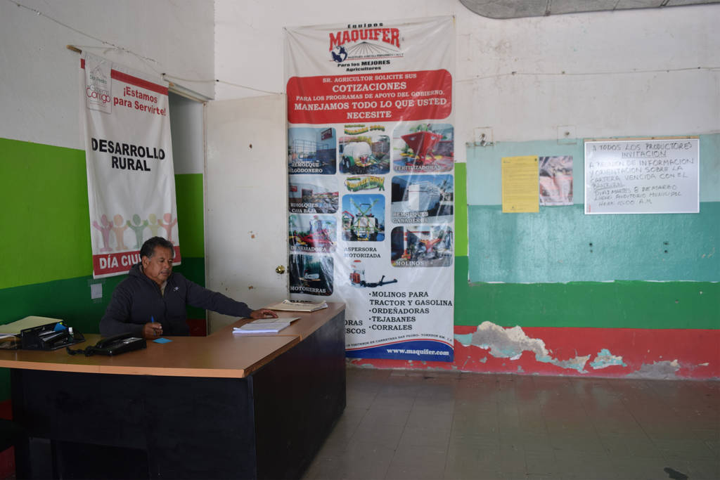 Proyectos. Los campesinos deben presentar sus expedientes en las oficinas de Desarrollo Rural Municipal. (MARY VÁZQUEZ)