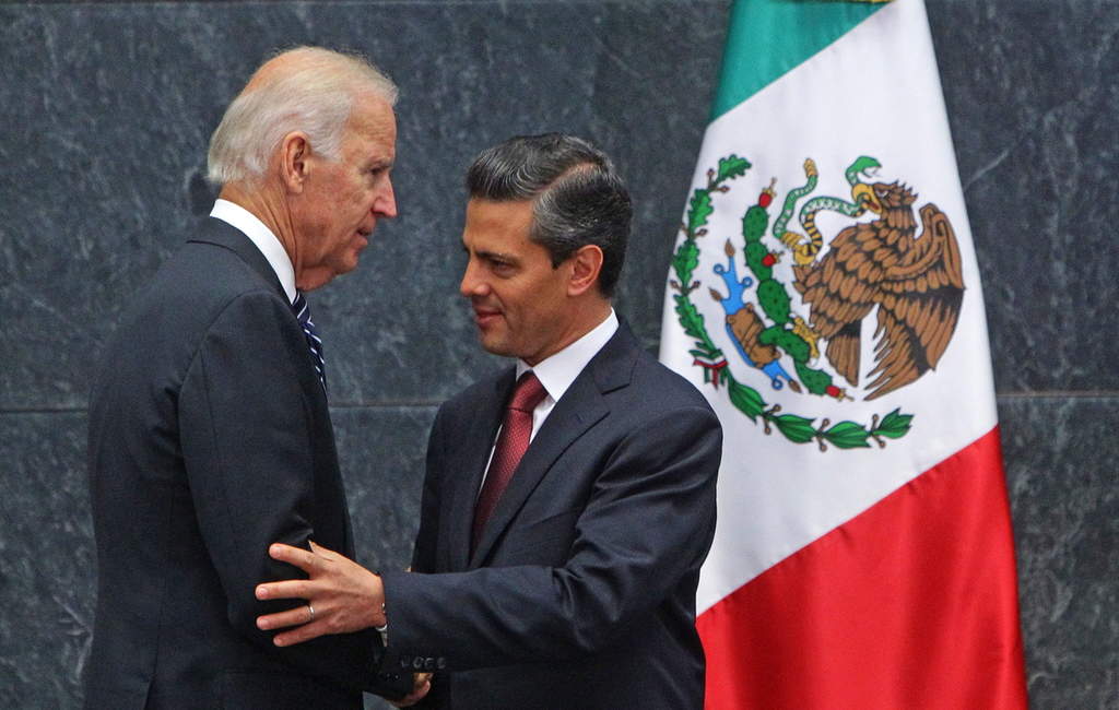 Joe Biden, vicepresidente de Estados Unidos visitó México.