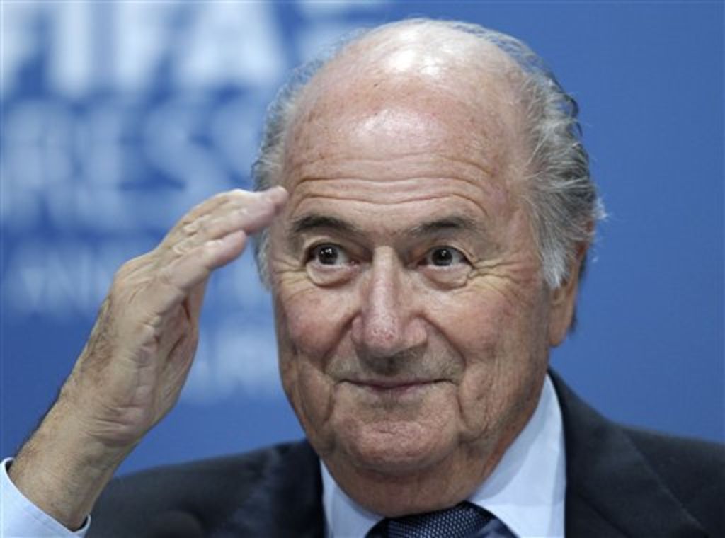 Tras la victoria de Gianni Infantino, Blatter afirmó su apoyo. 