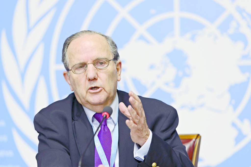 Evaluación. El relator Juan Méndez podría regresar a nuestro país, para revisar los avances en la lucha contra la tortura. (ARCHIVO)