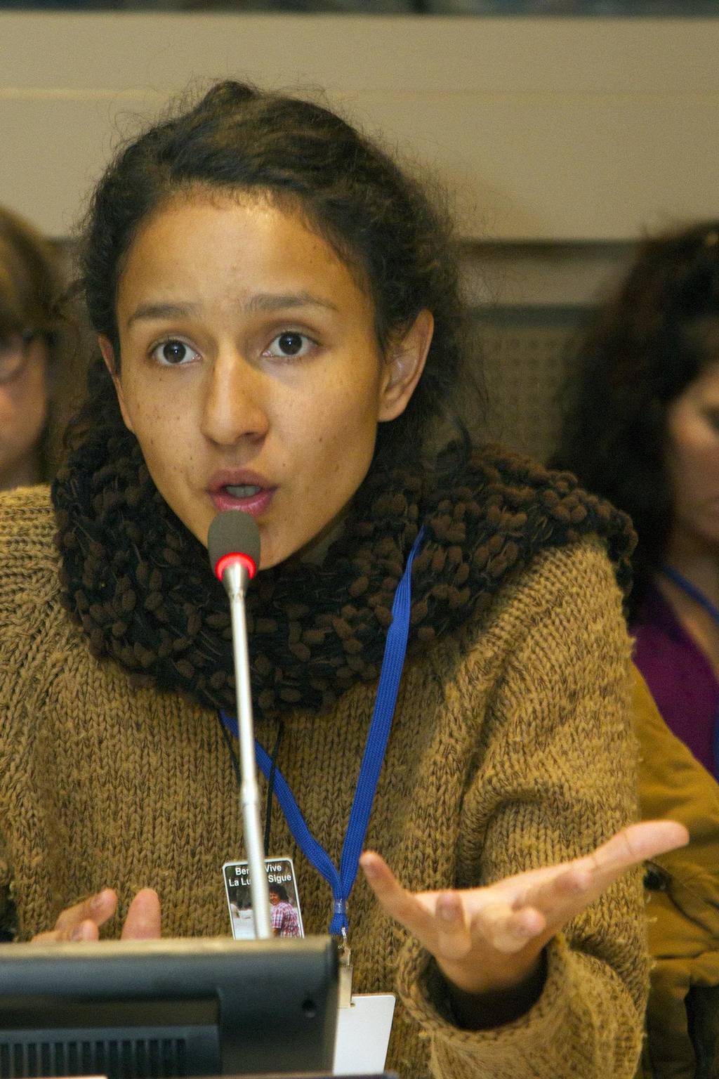  Berta Isabel Zúñiga, hija de la activista.