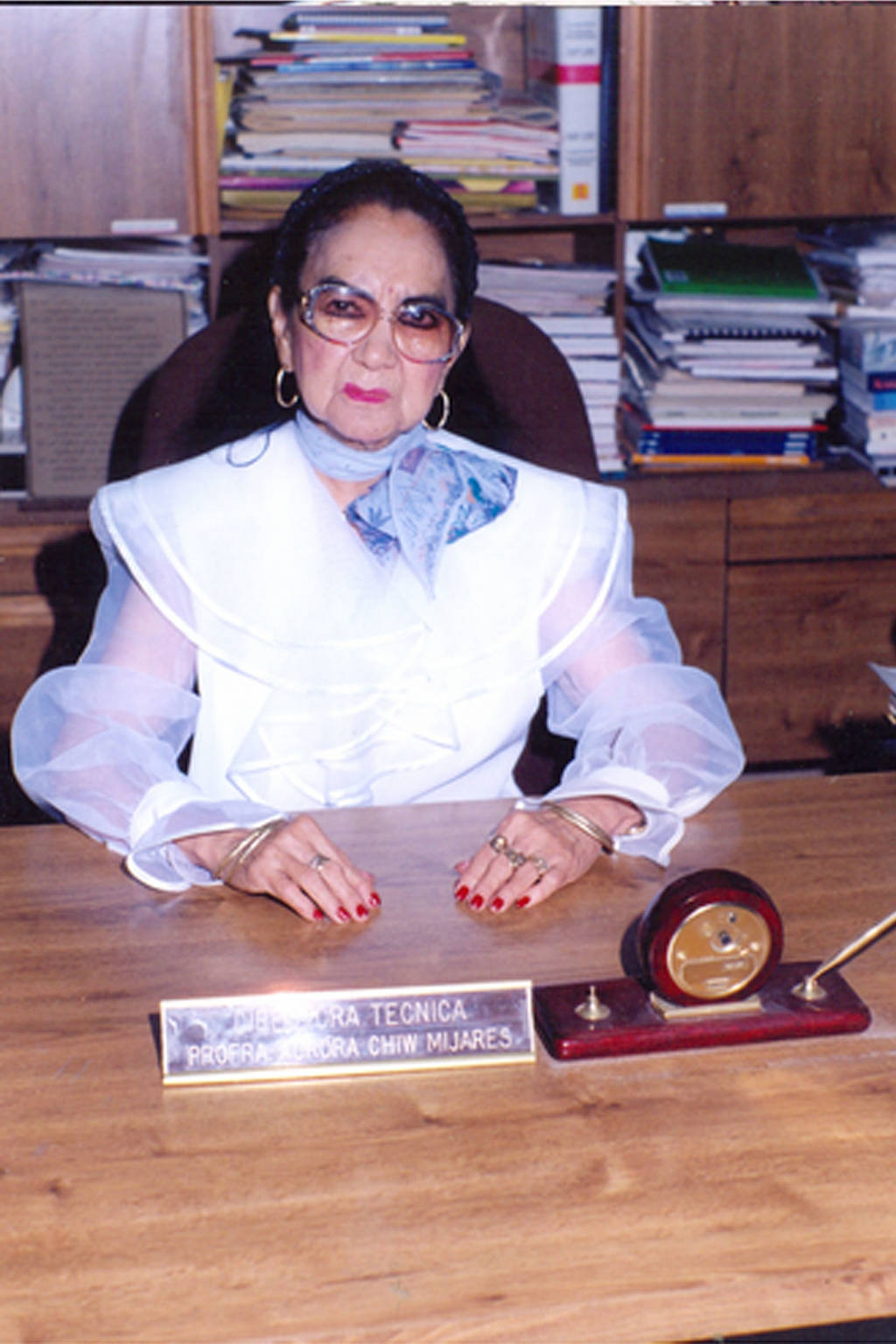 Homenaje. Se rendirá un homenaje de cuerpo presente a la maestra Aurora Chiw Mijares, fundadora del C. Mijares. (CORTESÍA)