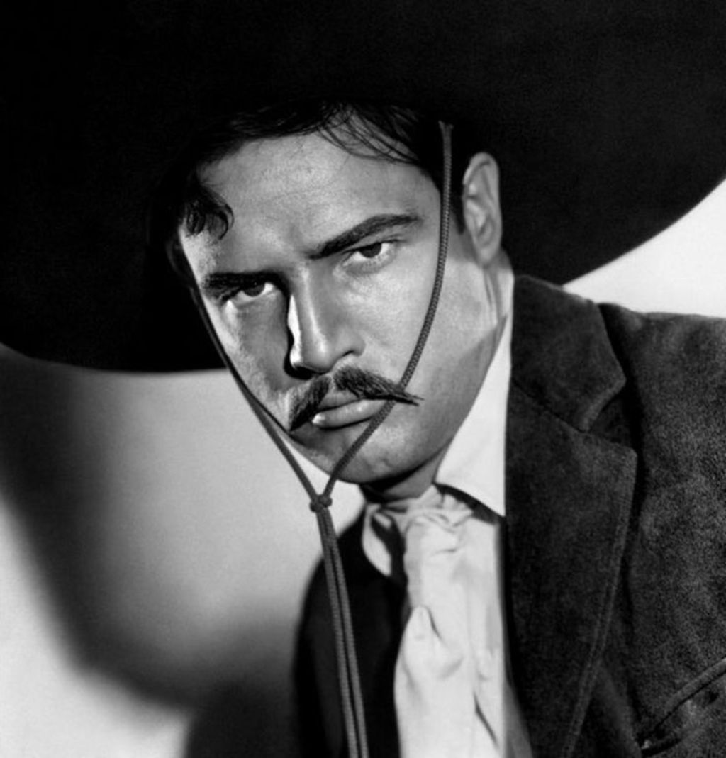 Marlon Brando actuó como Emiliano Zapata.