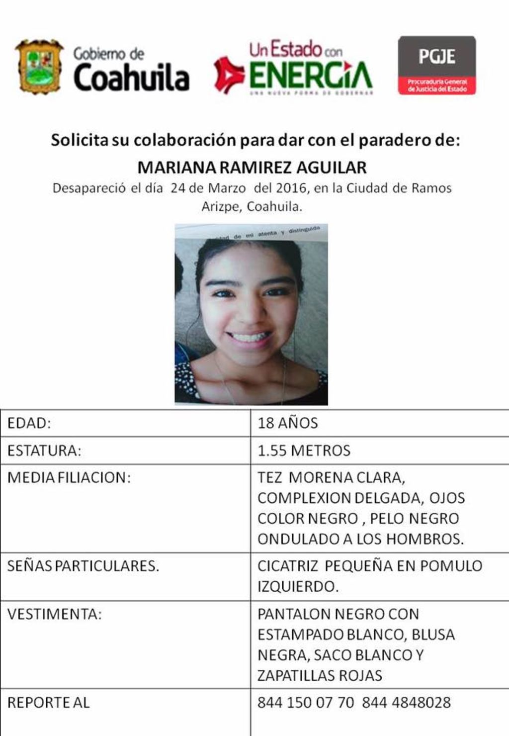 Reportan Desaparición De Jovencita En Ramos Arizpe El Siglo De Torreón 7586