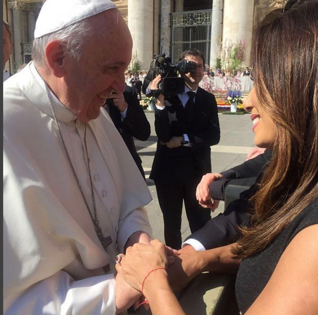 Aunque el pasado septiembre en la Casa Blanca ya había tenido oportunidad de ver al Pontífice, no pudo saludarlo. (ESPECIAL)
