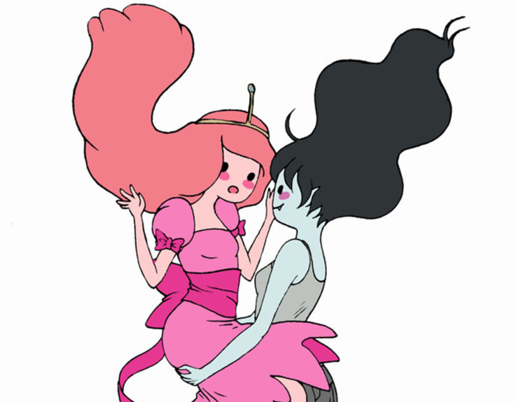 ‘Marceline’ y la ‘Princesa Chicle’.