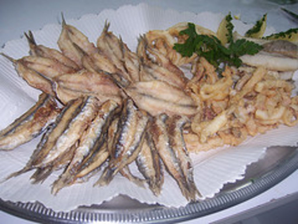 Anchoas fritas
