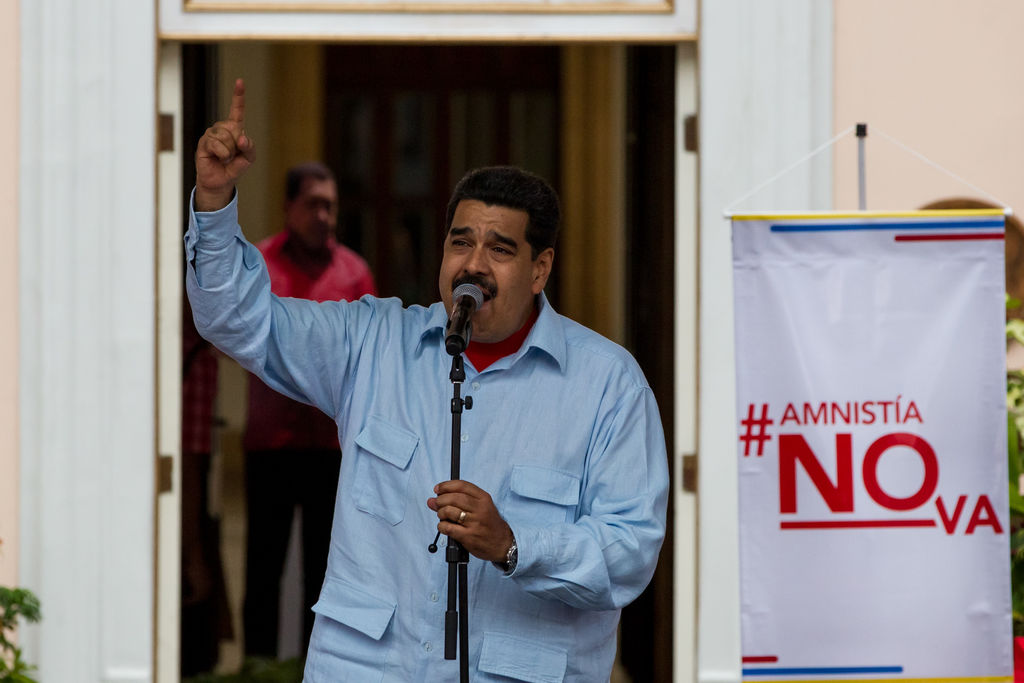 El presidente venezolano, Nicolás Maduro, ha rechazado de manera reiterada el contenido de la Ley de Propiedad, sancionada la semana pasada por la bancada mayoritaria de la oposición en el Parlamento. (ARCHIVO)