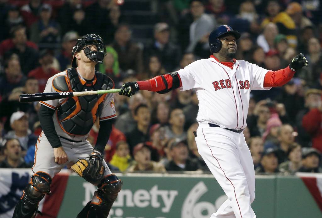 David Ortiz consiguió su tercer cuadrangular de la temporada. Orioles derrota a Boston y continúa invicto en las GL