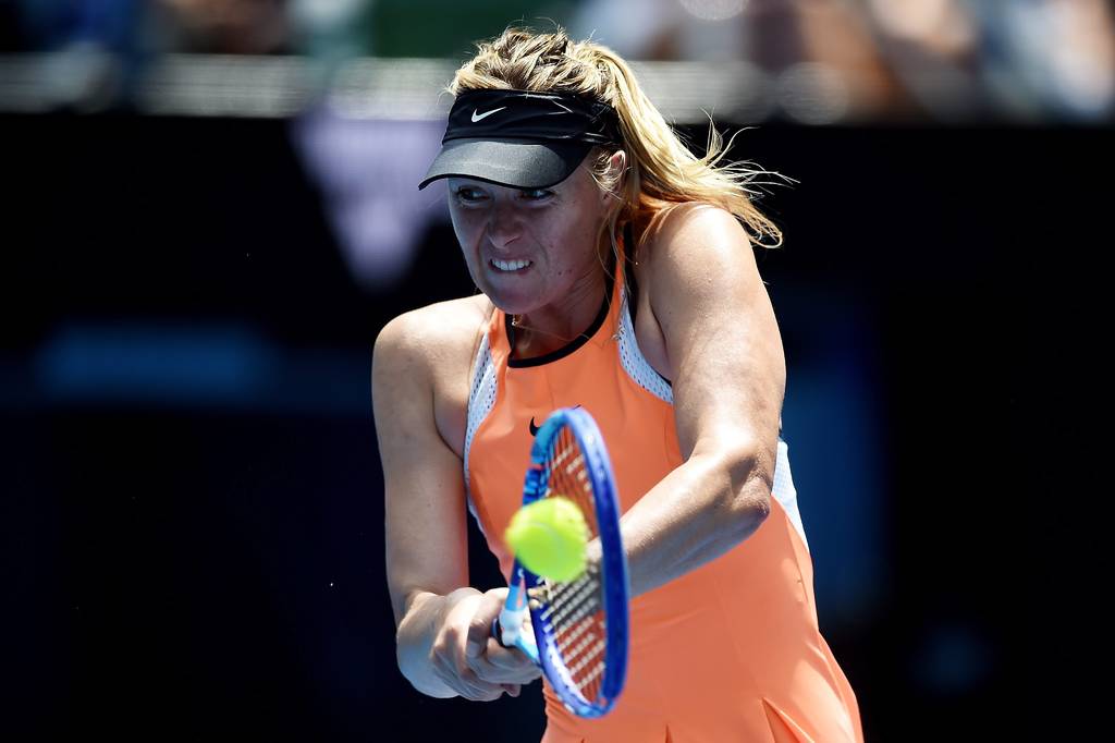 La tenista Maria Sharapova dijo el mes pasado, que había dado positivo por el fármaco meldonio en el Abierto de Australia. (Archivo)