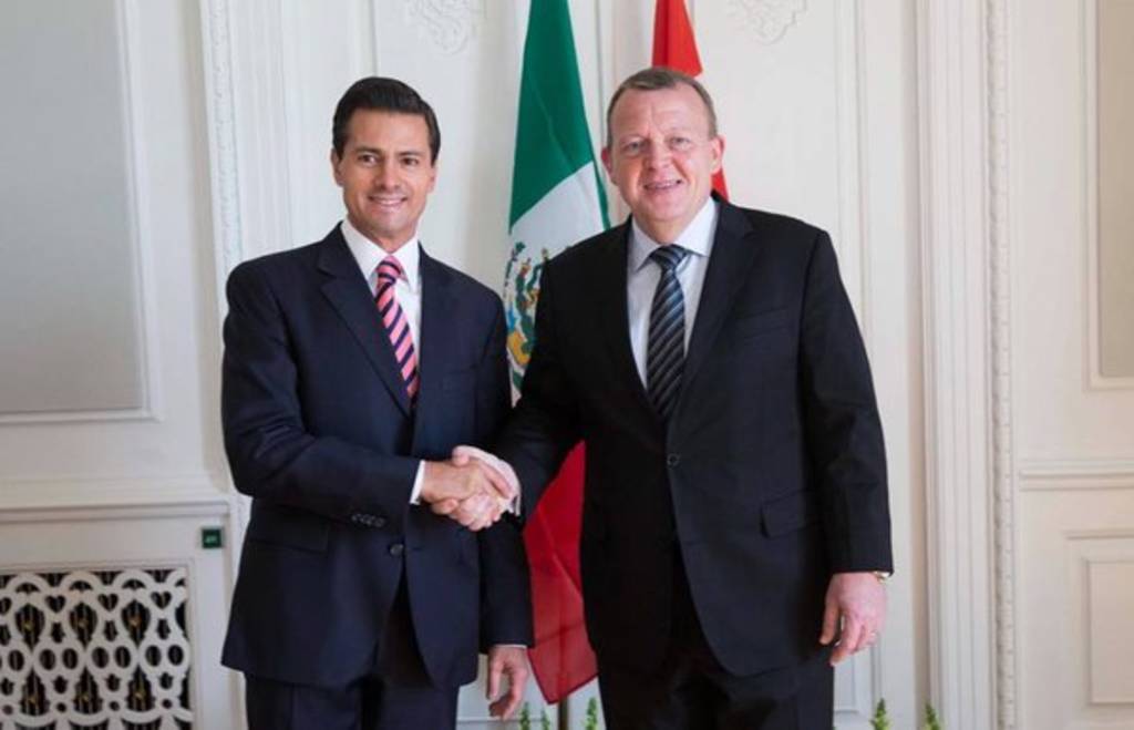 Convenios. Los gobiernos de Dinamarca y México firmaron ocho acuerdos de cooperación.