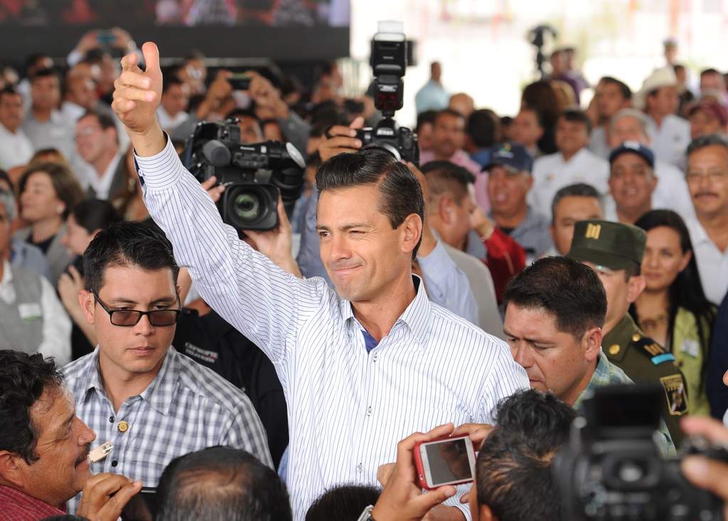 El gobierno de Enrique Peña Nieto continúa siendo vigilado. 