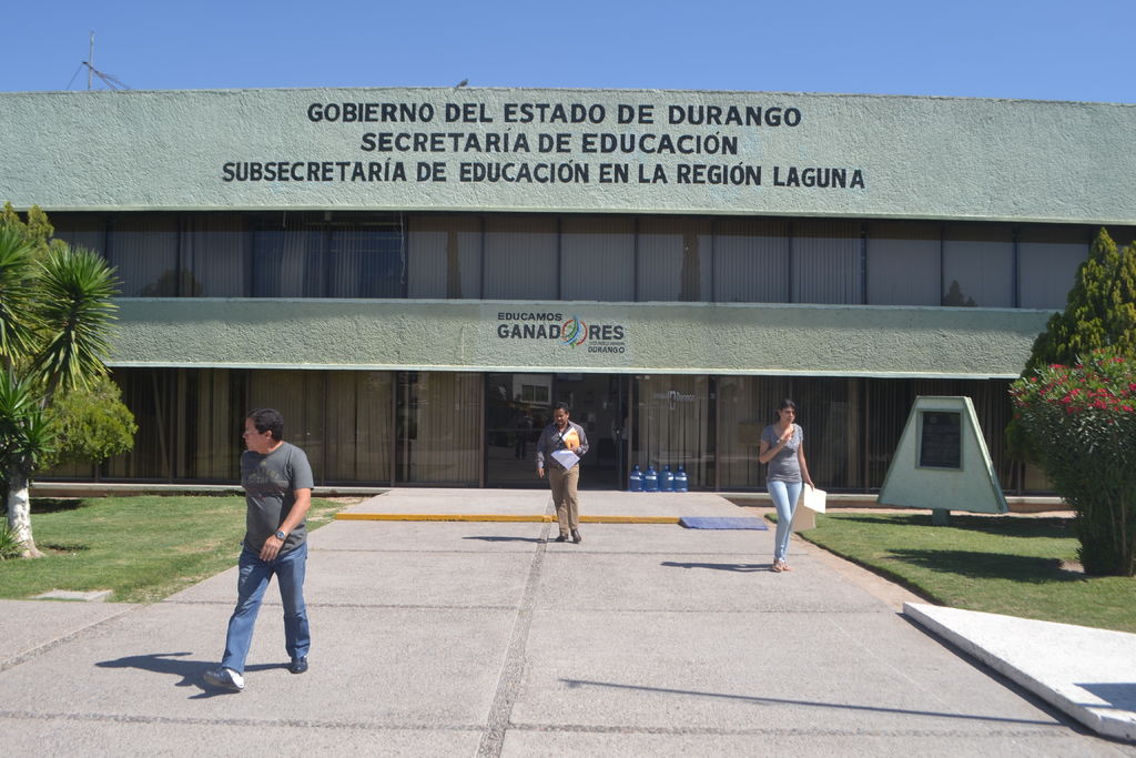 Tranquilidad. La Secretaría de Educación en Durango invitó a los maestros de La Laguna a seguir siendo un ejemplo. (ANGÉLICA SANDOVAL)
