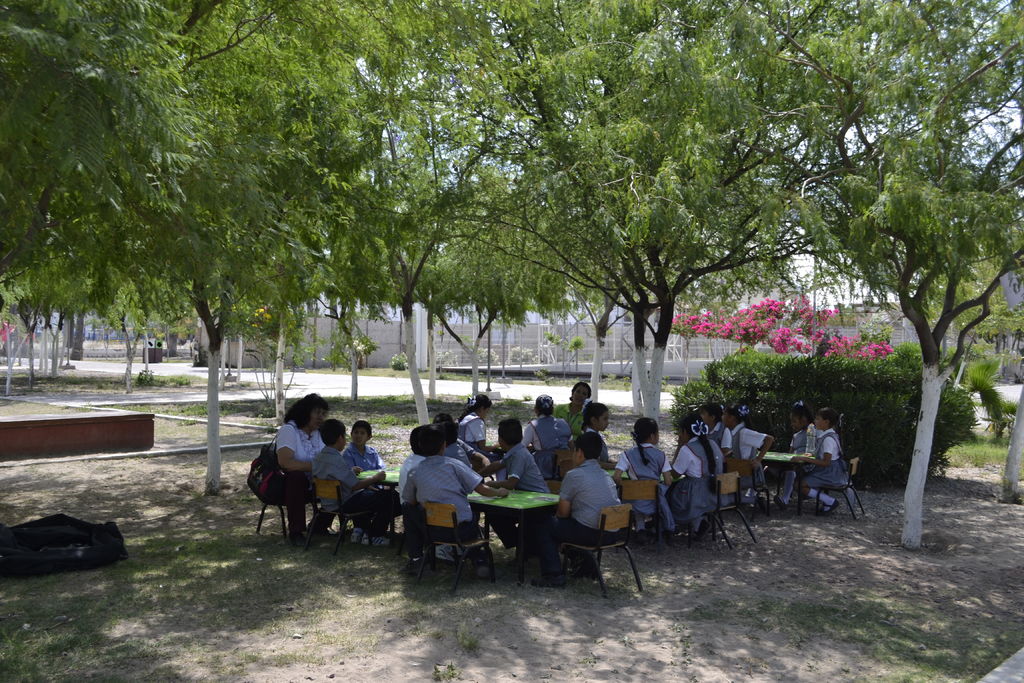 Se han recibido esta mañana, alrededor de 180 niños de escuelas del municipio, quienes pudieron conocer diferentes aspectos del entorno en el que viven y recibir consejos para poder cuidar de él. (EL SIGLO DE TORREÓN)