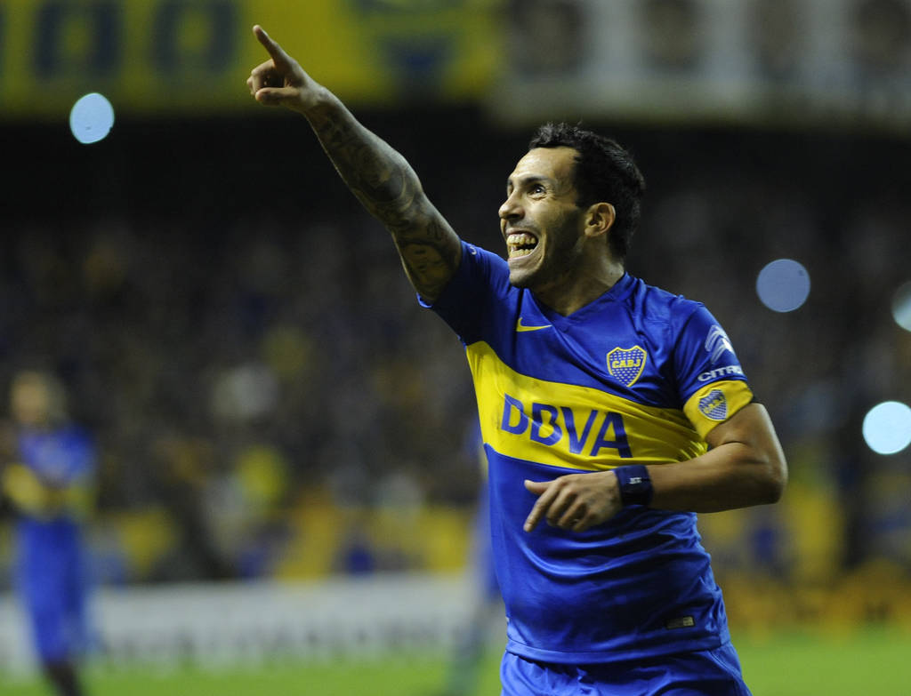 Carlos Tévez mencionó que jugar un Boca-River 'es de lo más lindo que le puede pasar a un jugador'. (EFE)