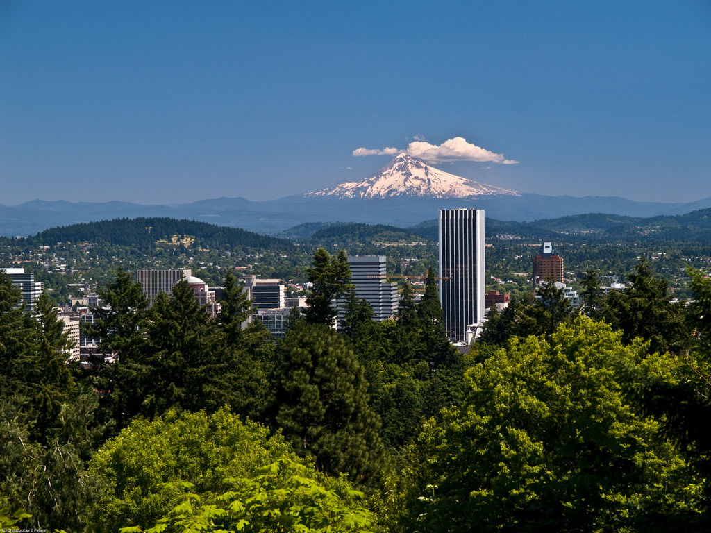 Portland es una ciudad verde, con una alta calidad de vida. Se encuentra en la región del noroeste del Pacífico, en el estado de Oregon.